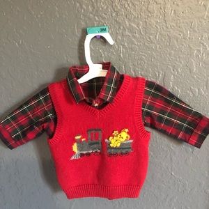 Christmas baby outfit